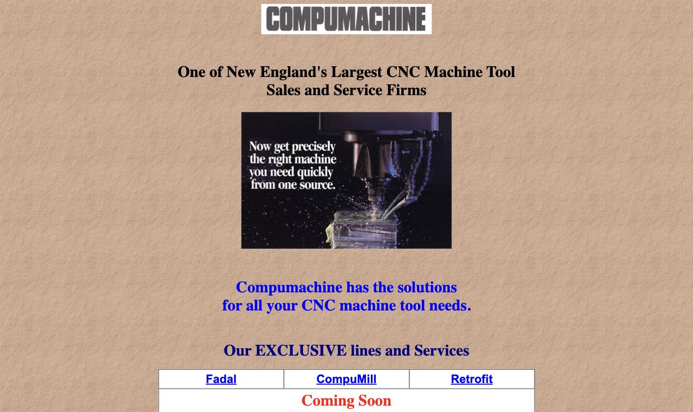 compumachine.com in 1998