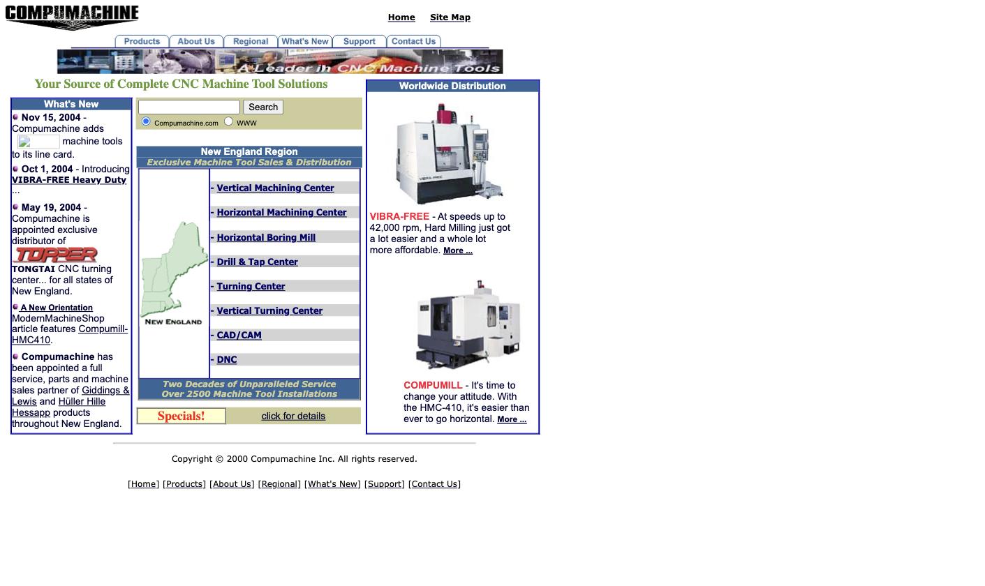 compumachine.com in 2005